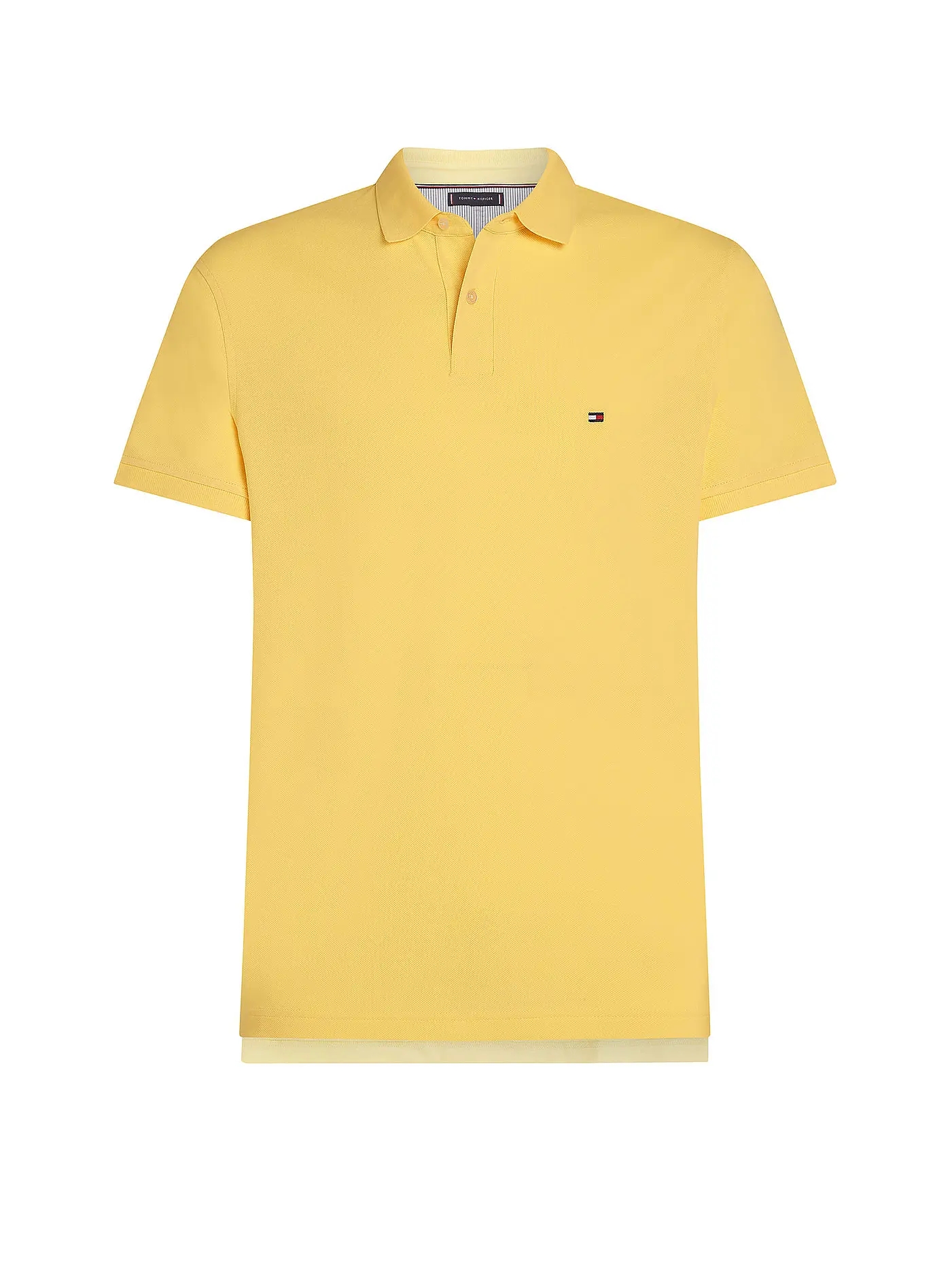 TOMMY HILFIGER | Poloshirt Regular Fit | gelb